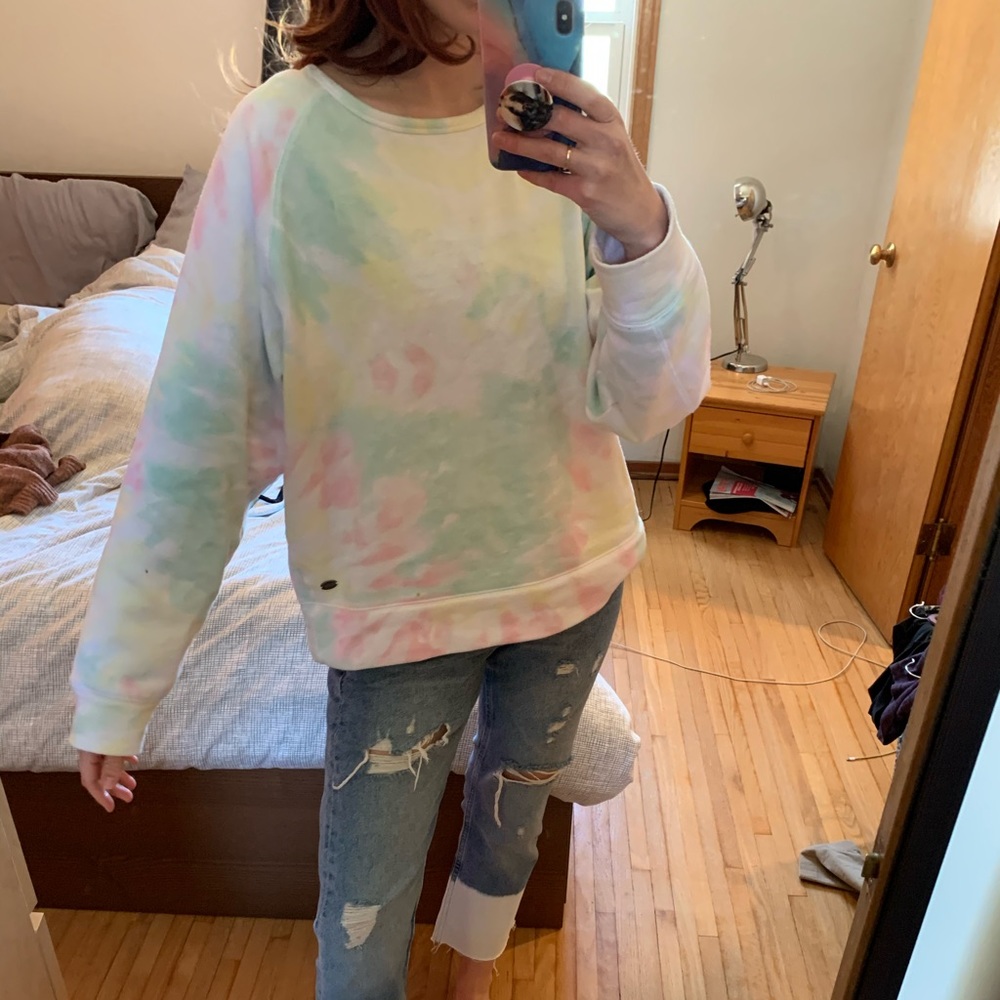 Tie dye sweater
